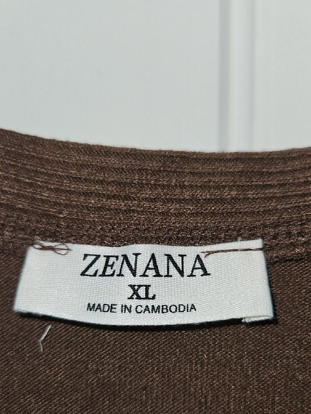 Zenana Brown Snap-Front Open Cardigan - Picture 2 of 6